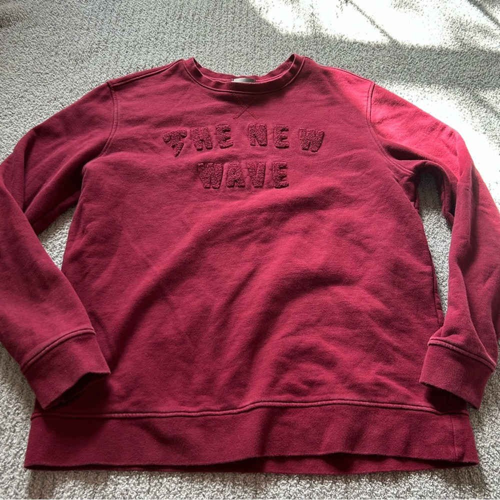 TACKMA 'The New Wave' Sweatshirt Red Size‎ Large